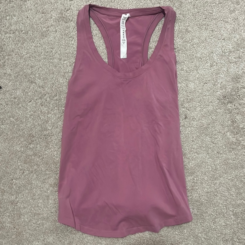 Purple lulu lemon tank top